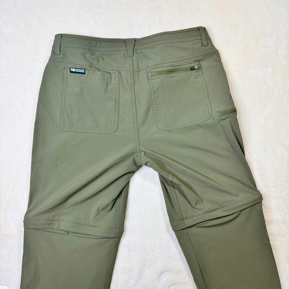Outdoor Research Women’s Ferrosi Zip-Off Pants Size 12 Olive Performance Outdoor - Picture 9 of 16